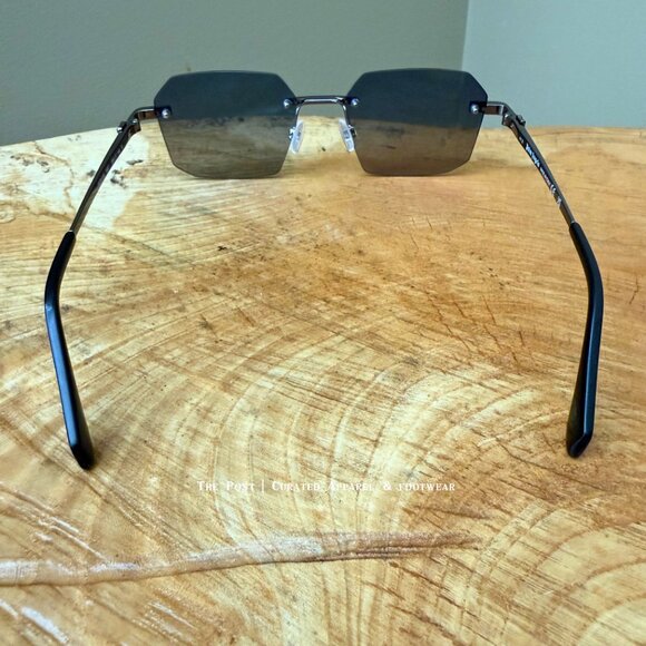 Palm Angels ?️ Quartz Geometric Rimless | Unisex | Complete Set